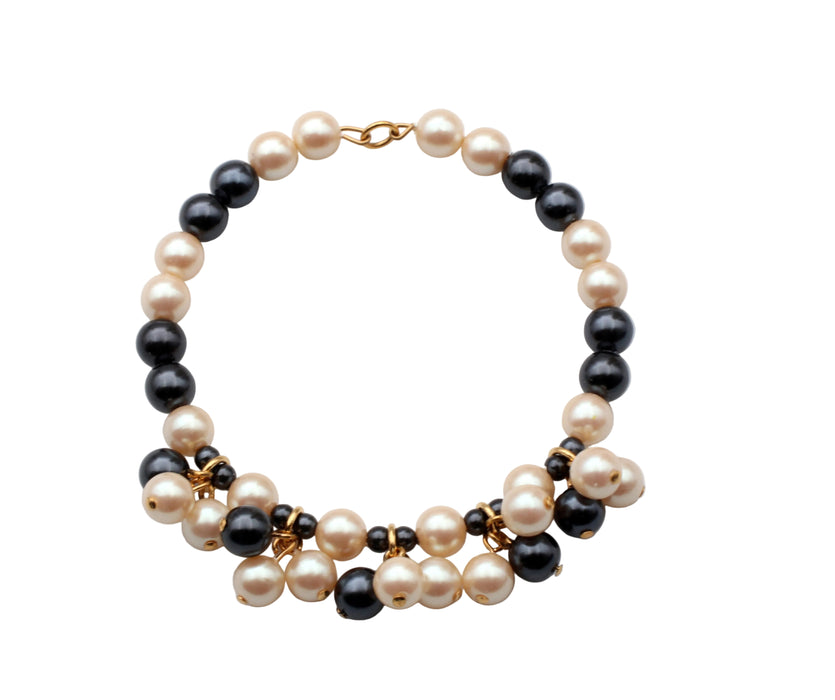 Beaded Pearl hoop  1 dozen for