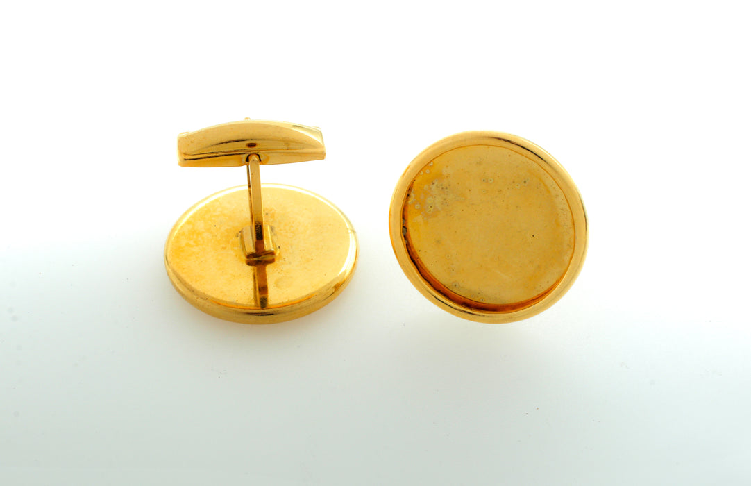 Cuff Link Setting 20mm 24 Pieces For