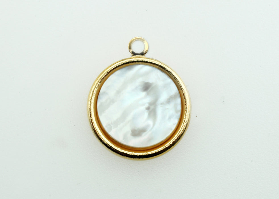 Mother Of Pearl Charm 24 Pieces For