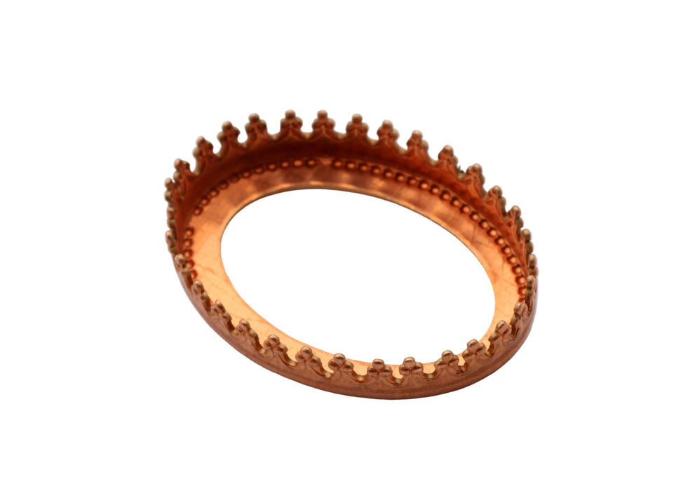 Oval Setting 25x18mm<br>1/2 Gross For