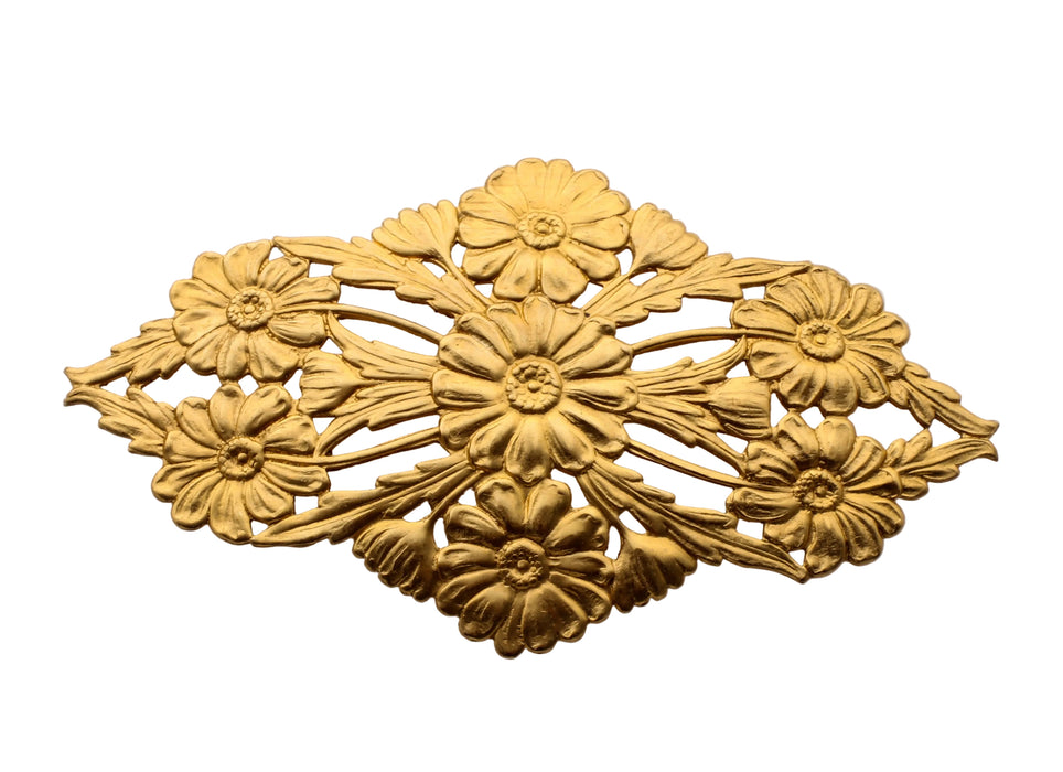 Brass Stamping <br> 8 Pieces For