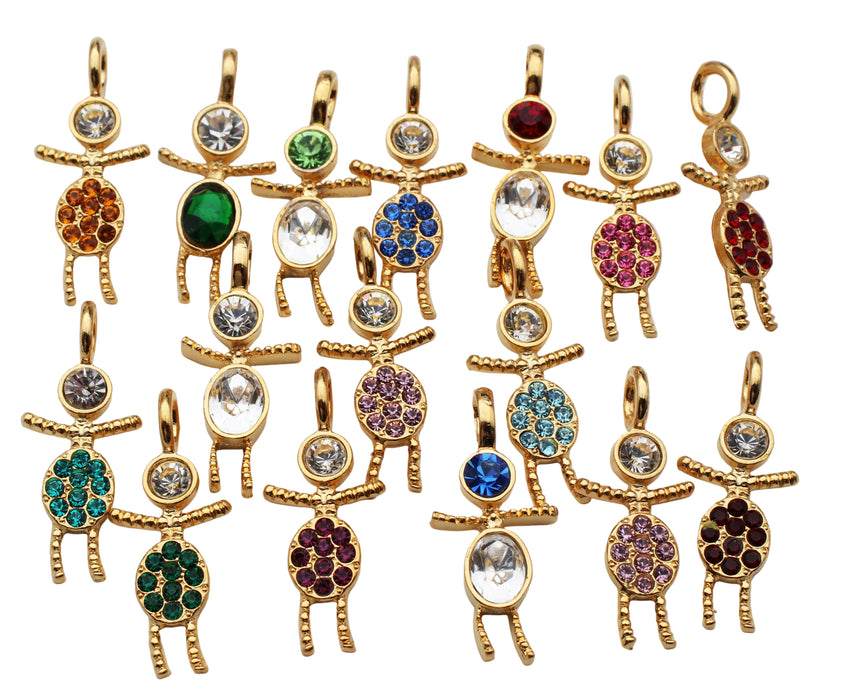 Rhinestone charms <br> 24 Pieces For