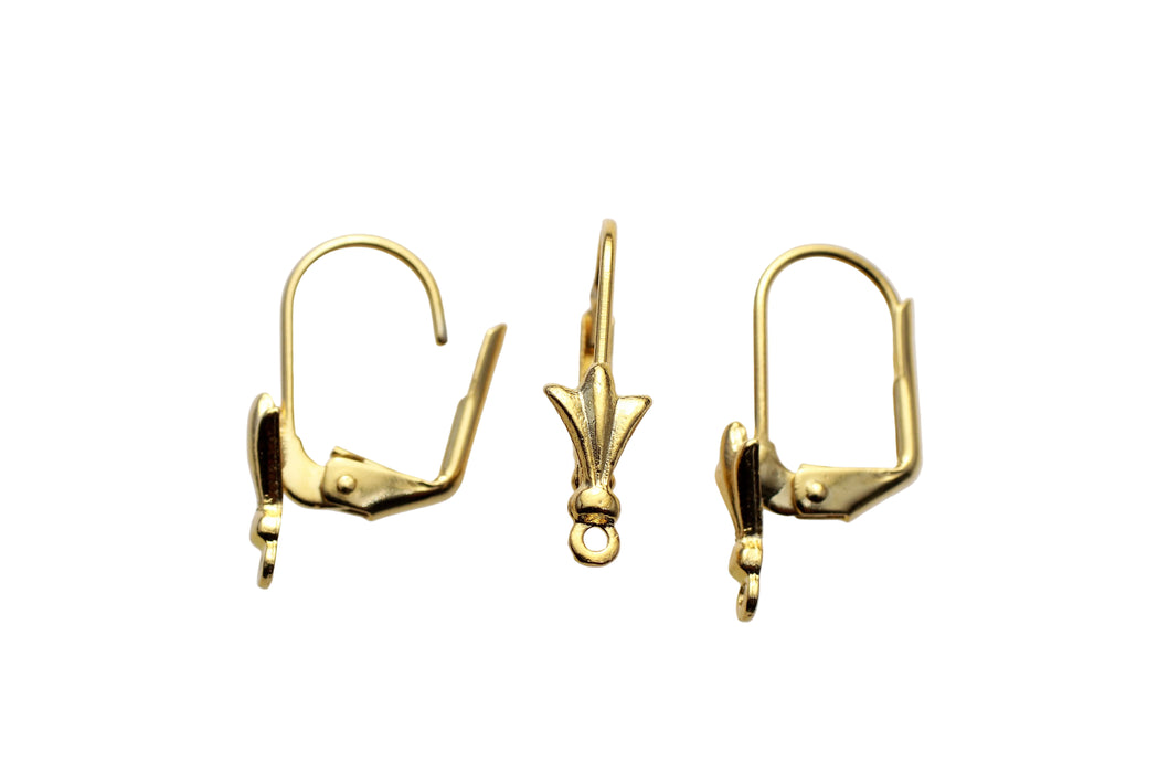 Lever Back Ear Clips <br>100 Pieces For
