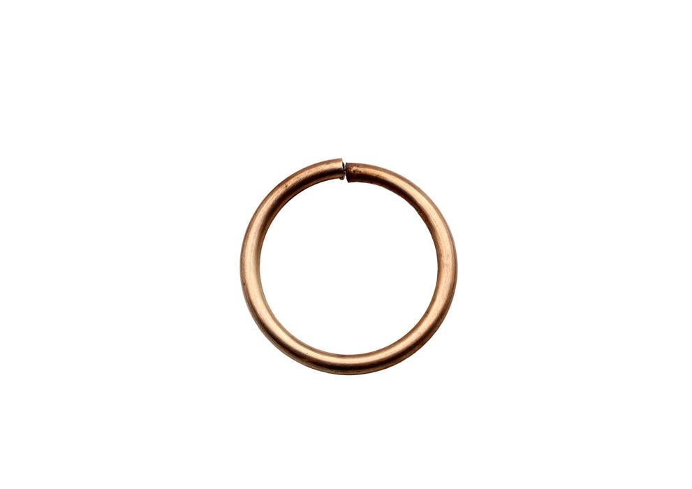 Brass Open 22mm Jump Ring <br>72 Pieces For