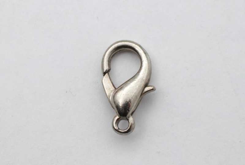 Zinc Alloy Lobster Claw Clasp 14x7mm,  plated  1 Gross For