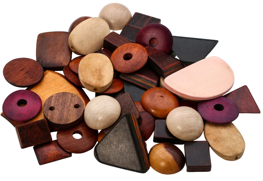Wood Parts Mixture  1 pound for