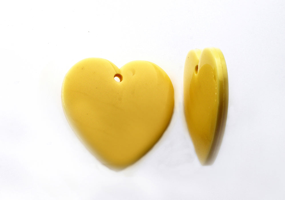 Plastic Heart Pendant 36 Pieces For