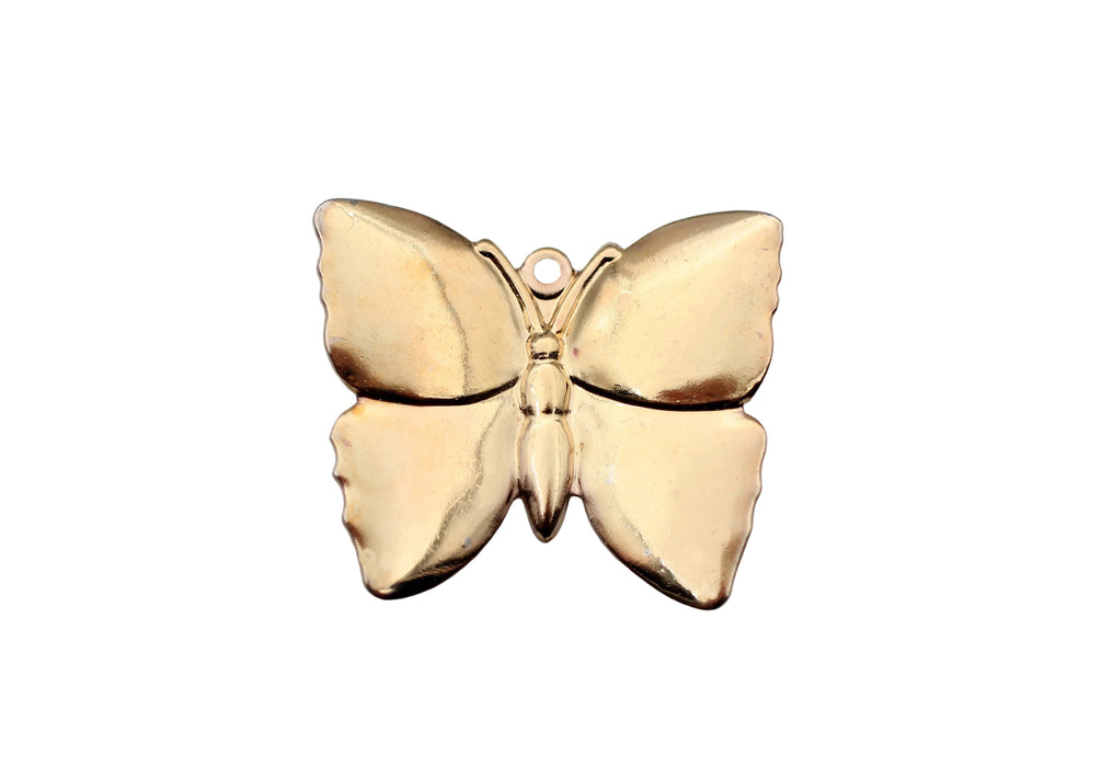 Small Gold Plated Butterfly Pendant<br>24 Pieces For