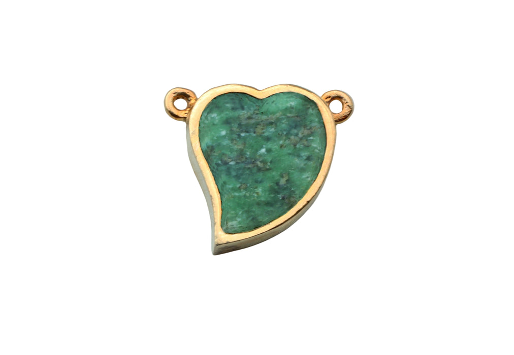 Jade Pendant In a Sterling Setting<br>2 pieces For