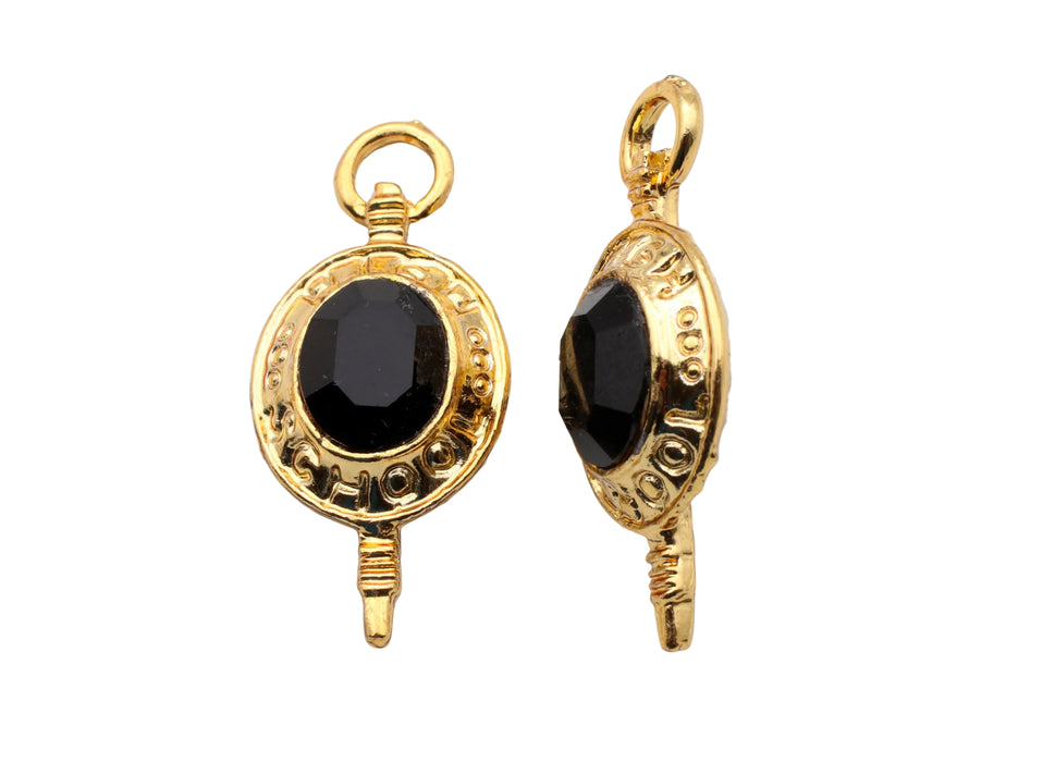 Rhinestone Drop <br> 12 Pieces For