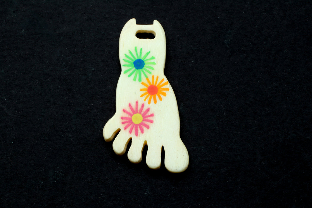 Bone Pendant / Charm Three Styles <br> 18 pieces For