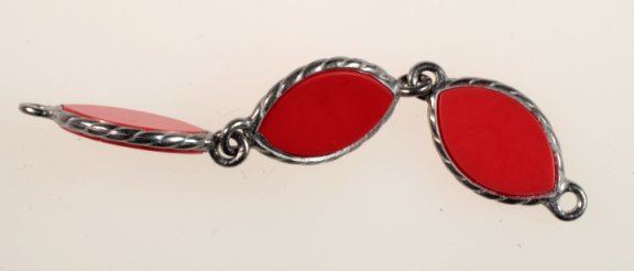 Three Station Plastic Drops<br>2-7/8" Long Available in 2 colors<br>50 Pieces For