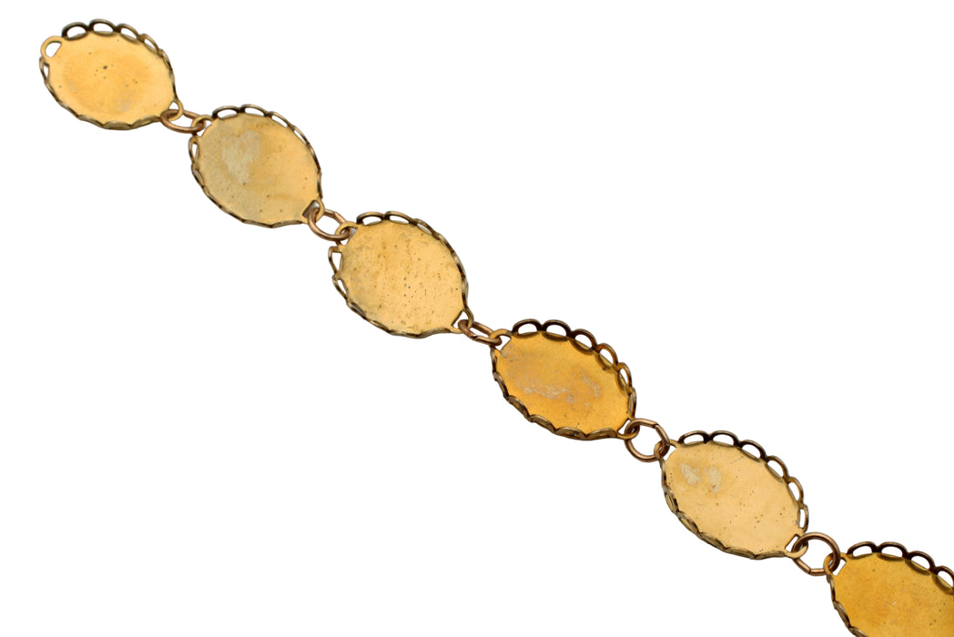 18 x 13mm<br>Steel Unset Chain<br>10 feet for