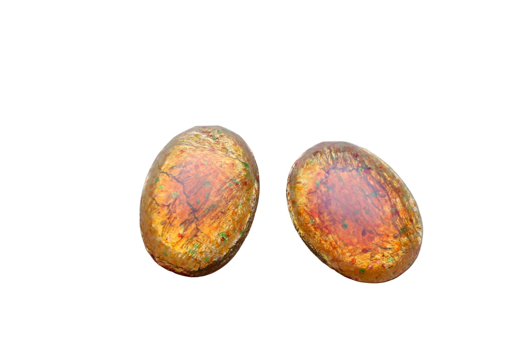 18mm x 13mm Fire Opal  <br> 24 Pieces For