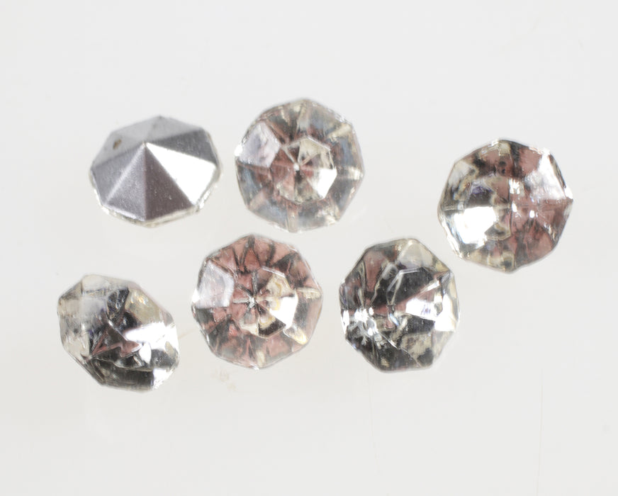 Glass Rhinestone Chatons<br>Clear Crystal Color in Small sizes<br>10 gross per Pack