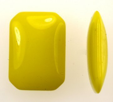 Glass Octagons<br>25 x 18mm Smooth Tops<br>1/2 gross for