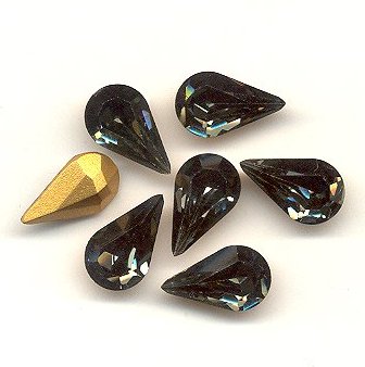 Swarovski ART #4300 Pearshapes  13 x 7.8mm Gemstone Colors  1/2 gross for