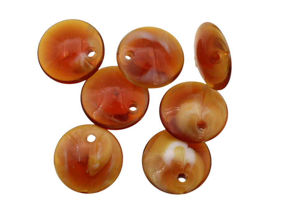 Acrylic Disc Drops  200 Pieces For