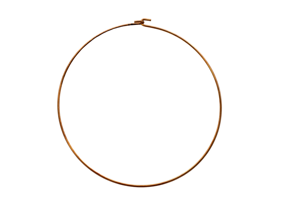 Wire Collars<br>Raw Brass<br>4-3/4" Diameter<br>50 Pieces For