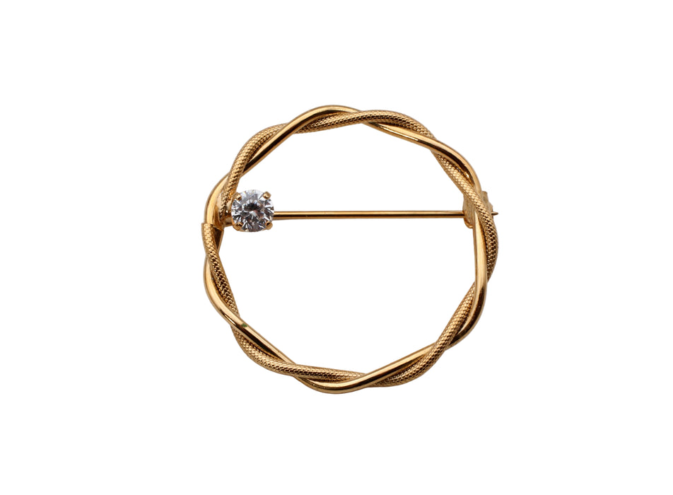 Cubic zirconia Pin / Brooch<br>1 Dozen For