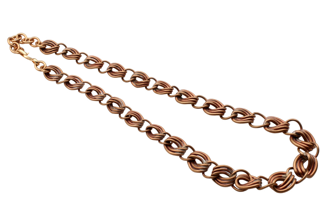 Graduated Brass Necklace<br>3 PiecesFor