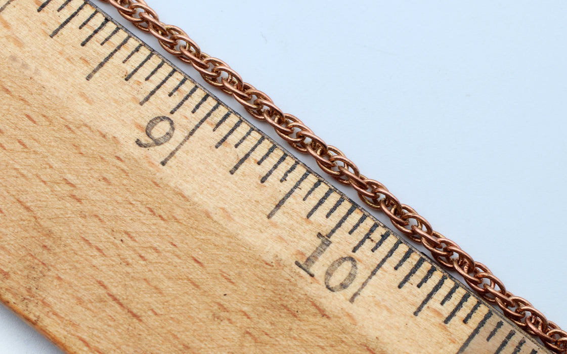 Brass Rope Chain 3mm <br> 328 Feet For