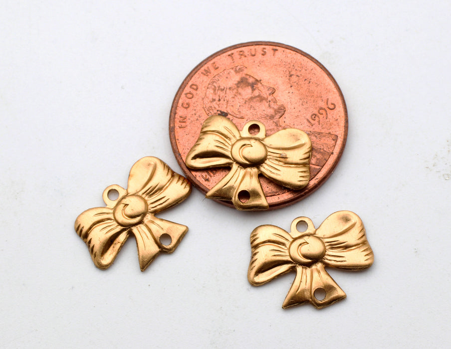 Bow Stampings<br>72 Pieces For