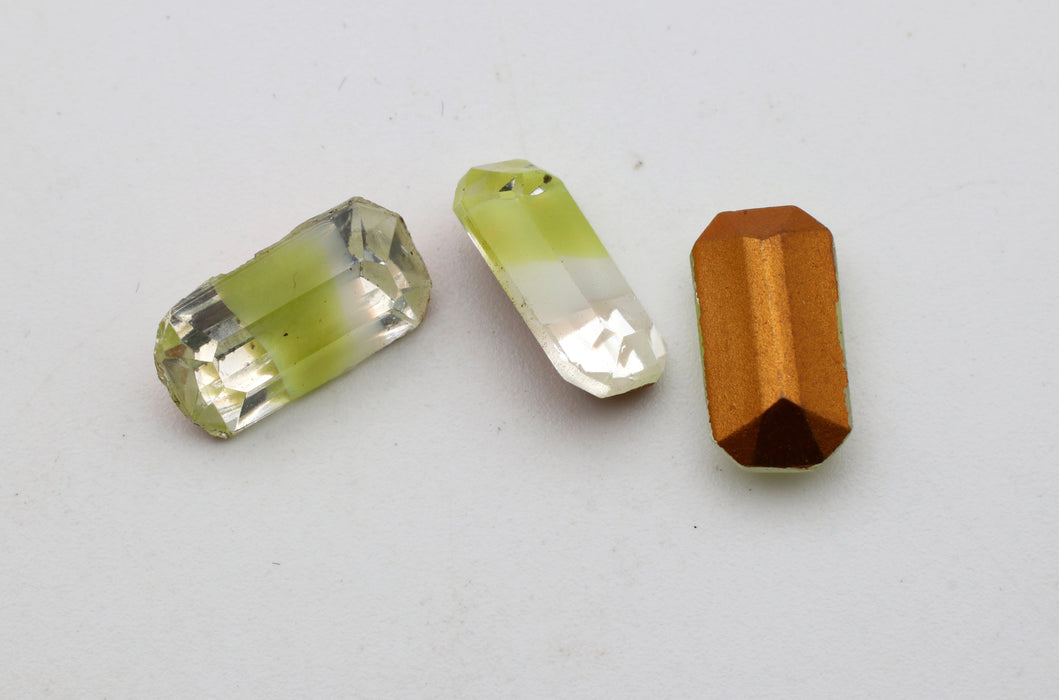 Glass TTC Octagons<br>10 x 5mm<br>2 gross for