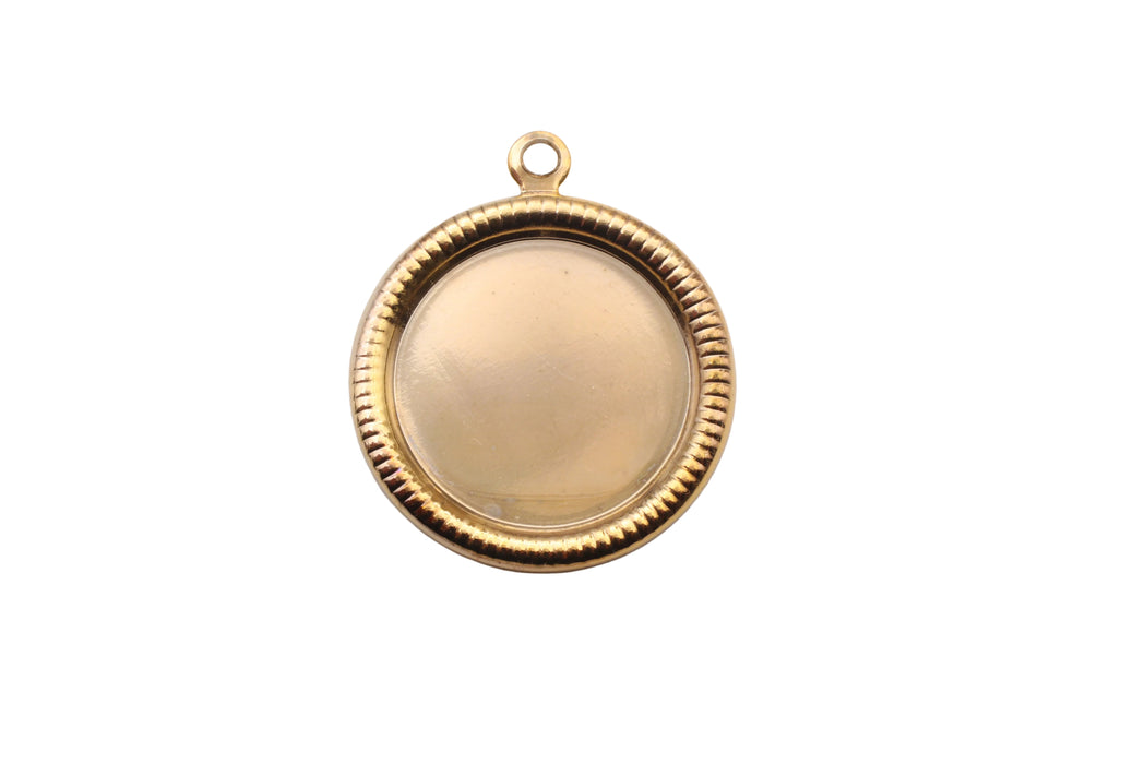 Plated Setting  18mm Two Colors <br> 50 Pieces For