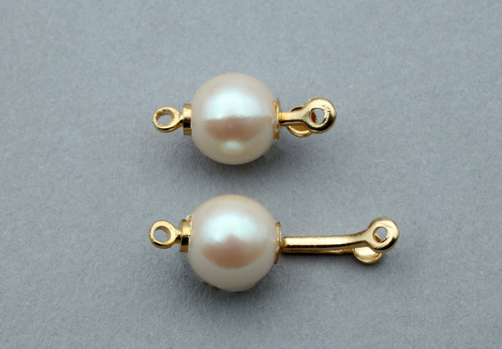 1 Strand Pearl Clasp 50 Pieces For