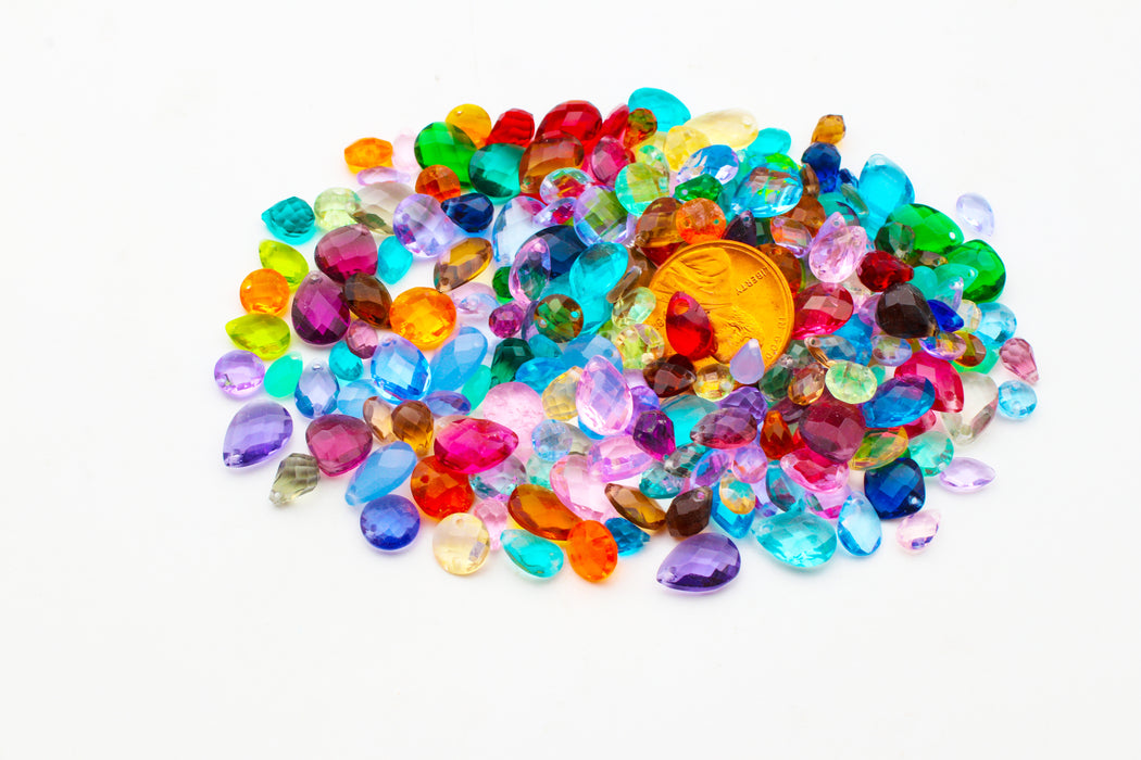 Glass Drop Assortment <br> 1/4 Pound For