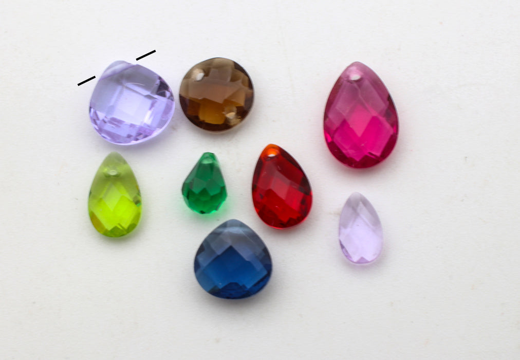 Glass Drop Assortment <br> 1/4 Pound For