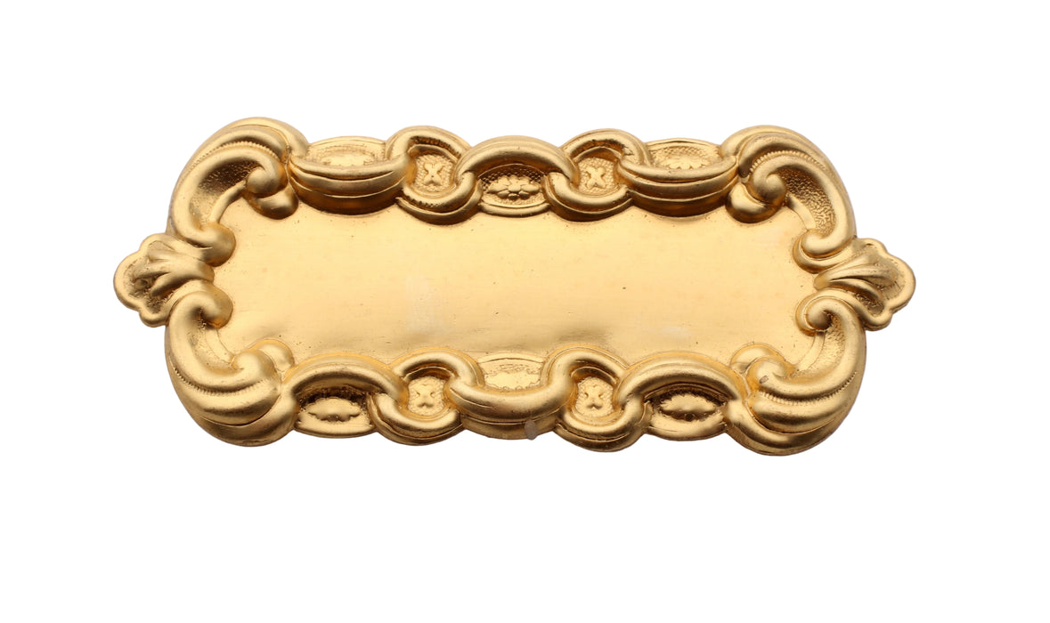 Large Brass Stamping <BR> 10Pieces For