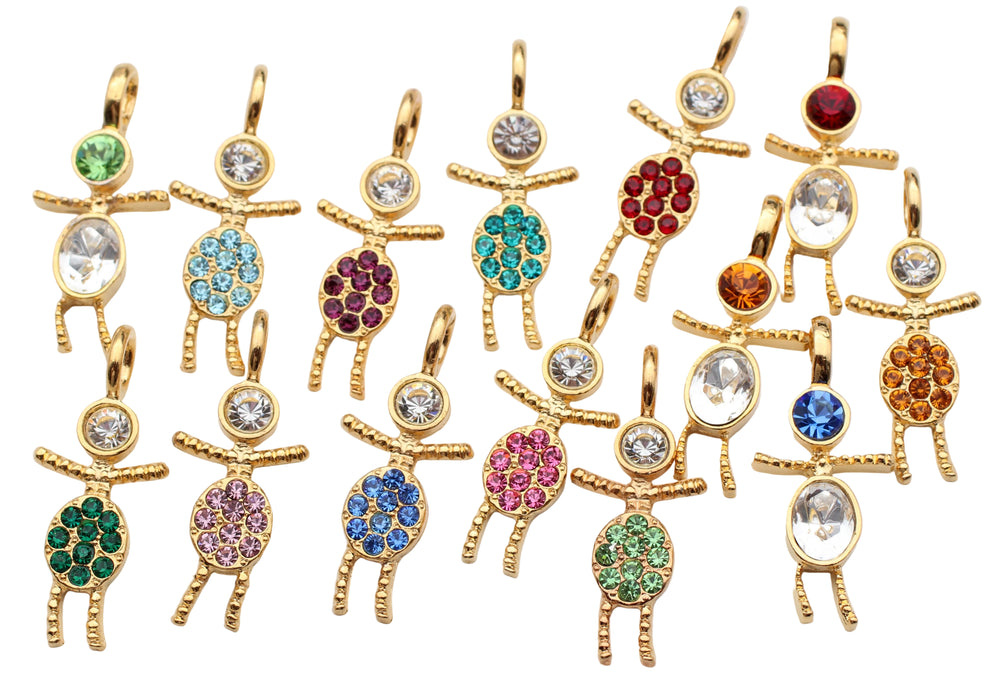 Rhinestone charms <br> 24 Pieces For