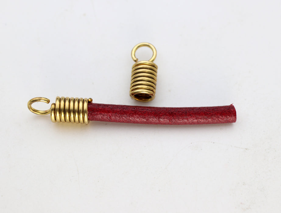 End Cap 4mm <br> 50 Pieces For