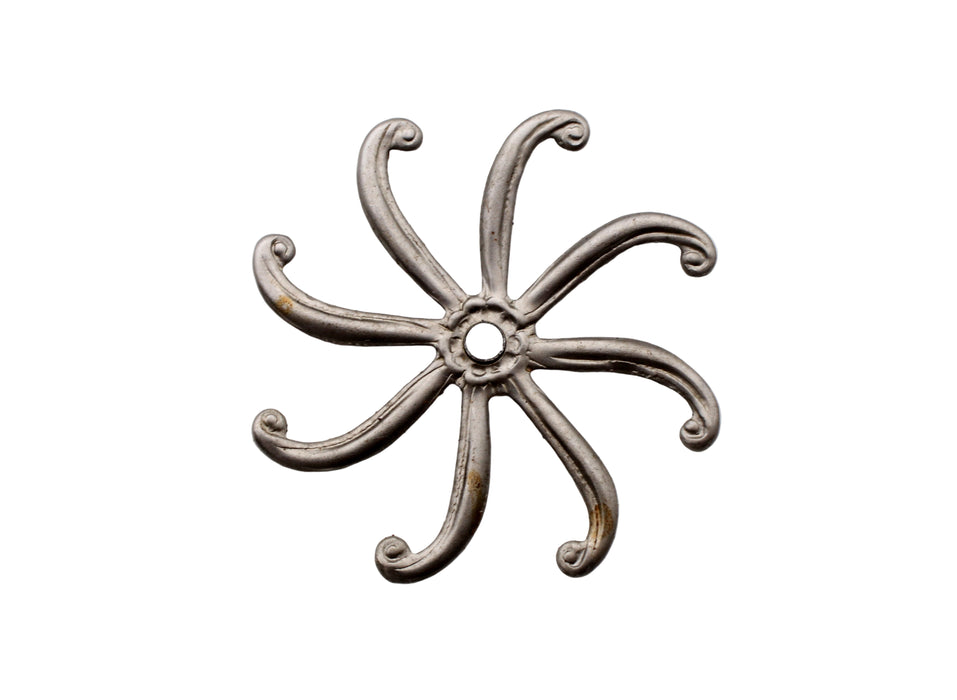 Steel Swirl Stamping<br>100 Pieces For