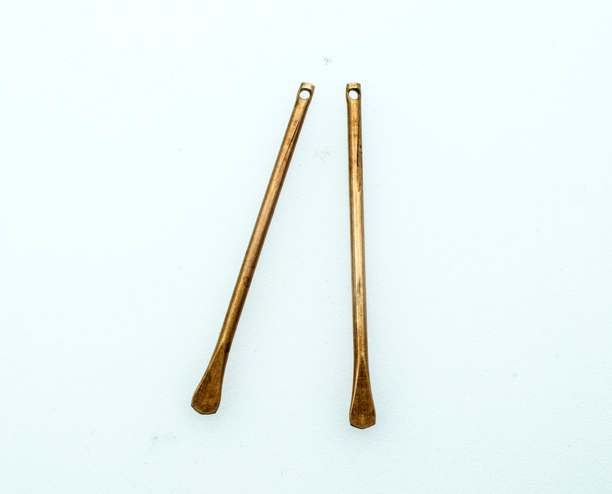 Brass Paddle drops<br>150 Pieces For