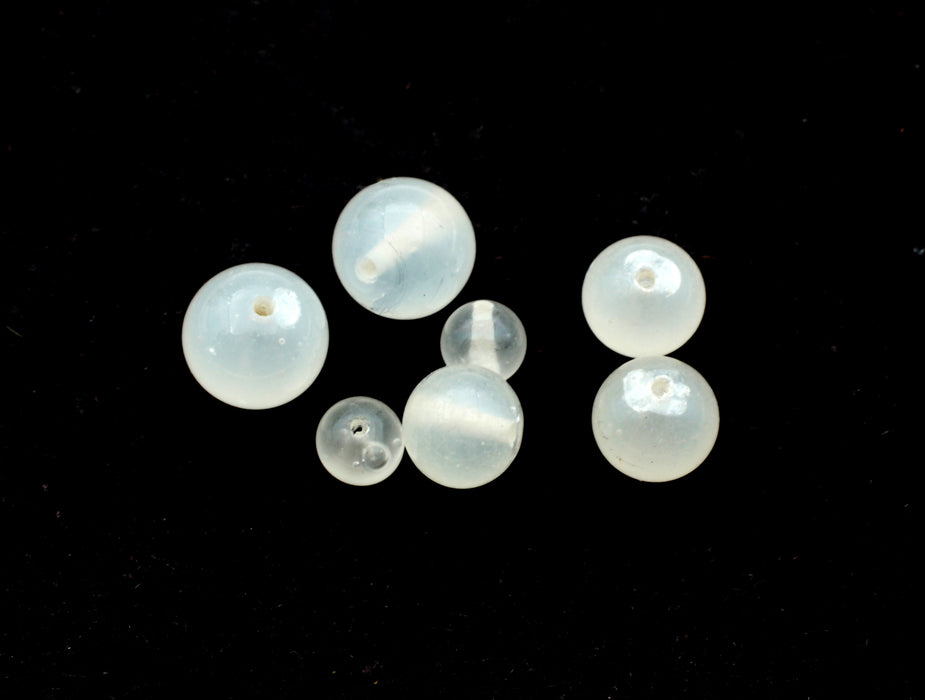 Assorted glass Beads <br> 1 Pound For