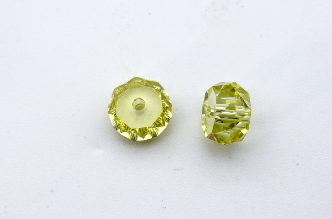 Cubic Zirconia 8mm 2 colors available 50 pieces for