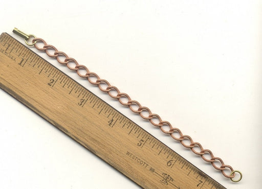 Chain Bracelet - Textured Curb Chain  3 dozen for