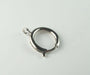 Sterling spring ring  18mm  6 pieces for