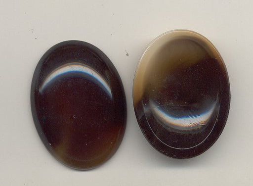 Glass Stone  40 x 30 Oval  12 pieces for