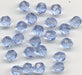 6mm Fire Polished Bead - Light Sapphire 1/2 mass for