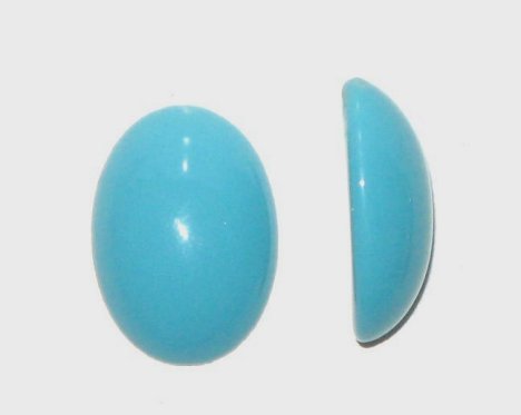 Plastic Cabochon  18 x 13mm Oval  1 gross for