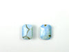 Octagon cabochon 18 x 13mm Light Blue  1 gross for 