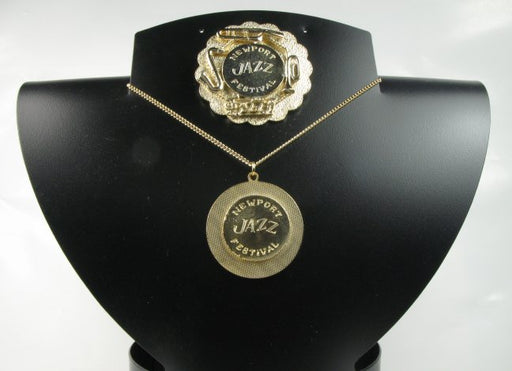 Pin and necklace set  ,Newport Jazz Festival,  6 sets for