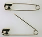 Safety pins  1 1/2 inches   10 gross for