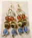 Glass bead earring  1 dozen for