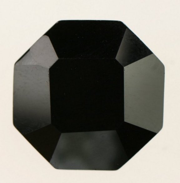 Swarovski Octagon  #4665  18mm Jet  24 pieces for