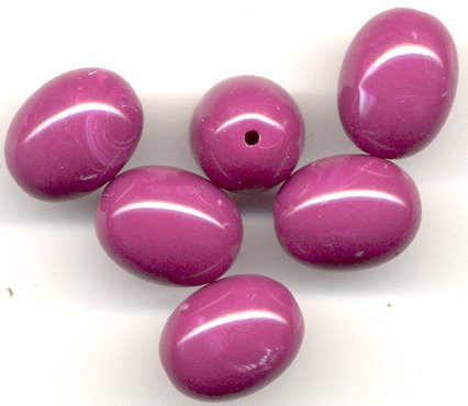 17 x 14mm Plastic Bead 2 pounds for